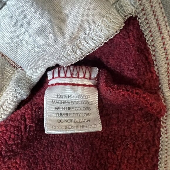 Eastern Mountain Sports Jacket S Womens Fleece Red Full Zip Sweater Size Small - Picture 11 of 11